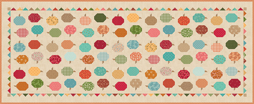 Pumpkin Spice Runner Kit featuring Baked With Love by Lori Holt