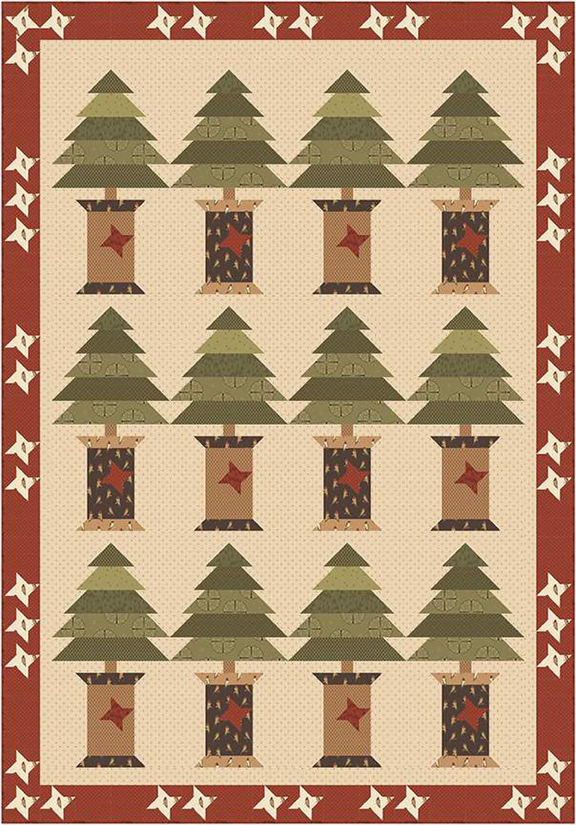 Noble Spools Quilt Pattern by Laugh Yourself Into Stiches