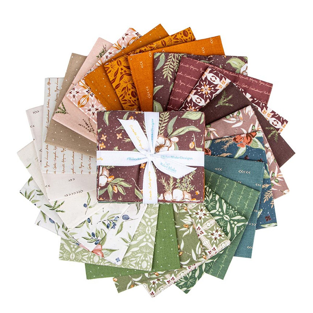 Olive Grove Fat Quarter Bundle by Amber Elliot