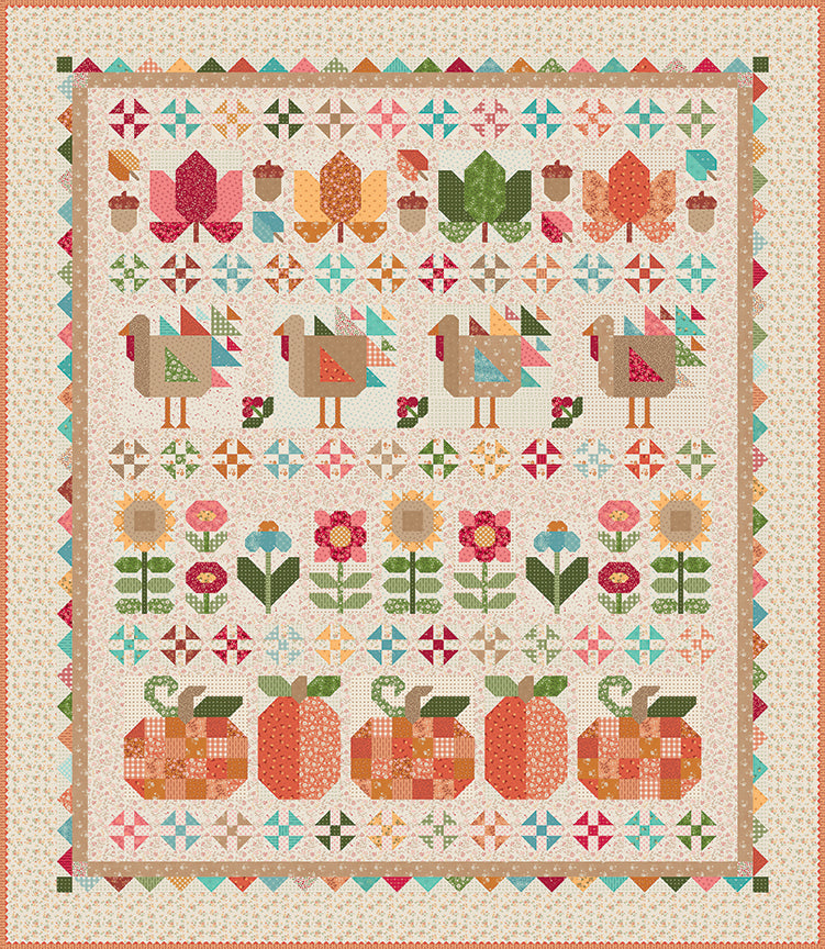Thanksgiving Row Quilt Kit by Lori Holt