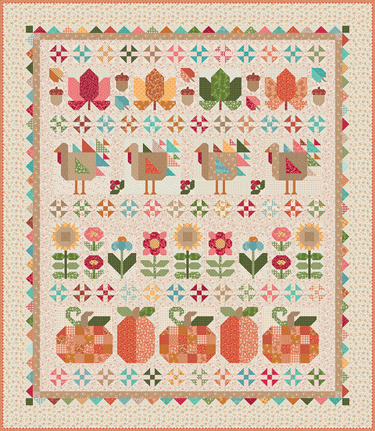 Thanksgiving Row Quilt Kit by Lori Holt
