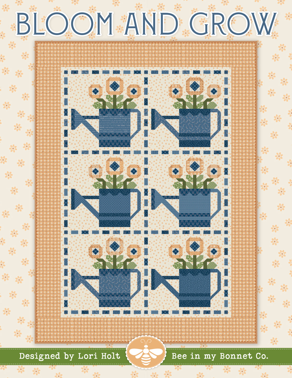 Denim and Daisy Bloom and Grow Quilt Kit by Lori Holt