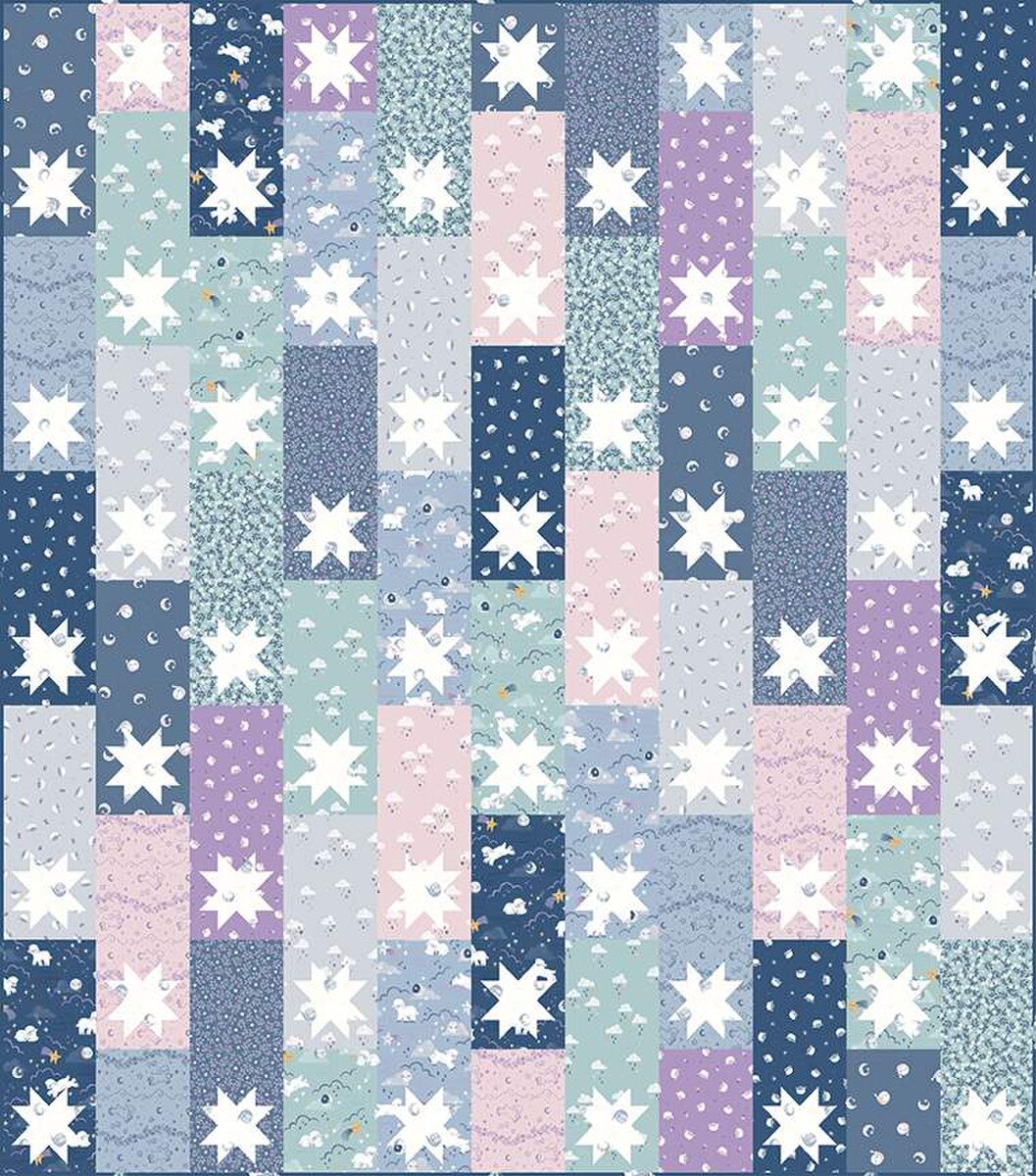 Starlets Quilt Pattern by Modernly Morgan