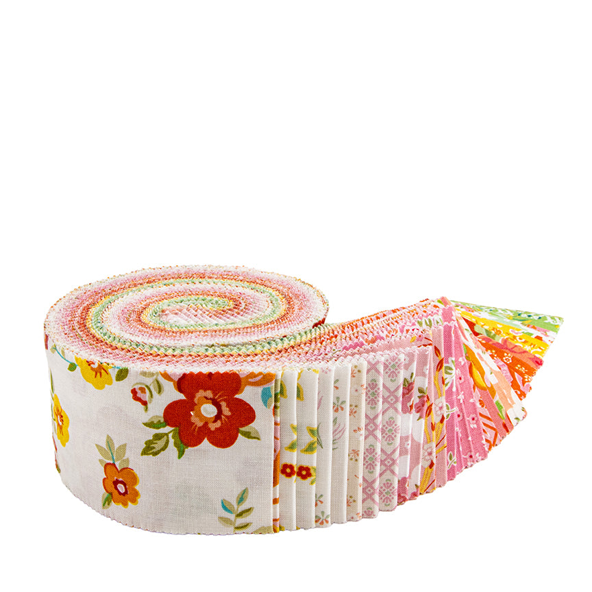Peach Cobbler Rolie Polie by Lily Ashbury