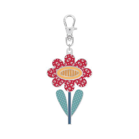 Lori Holt Enamel Happy Charm Flower
