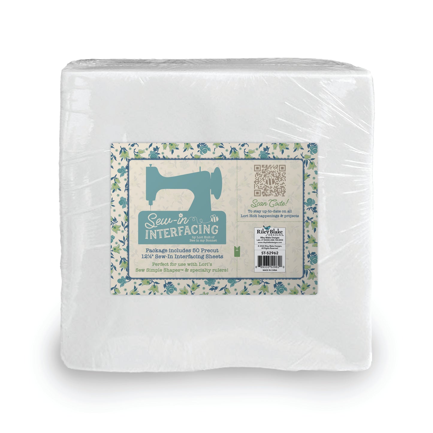 Lori Holt 12.5" Precut Sew-in Interfacing