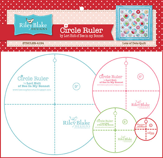 Complete Ruler Set for Fresh as a Daisy Sew Along By Lori Holt