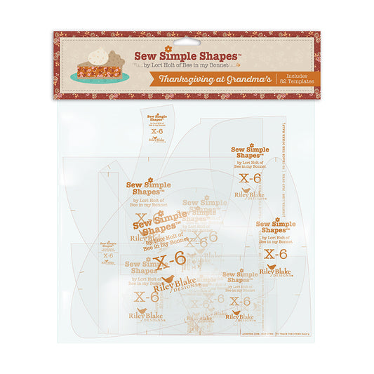 Lori Holt Thanksgiving at Grandma's Sew Simple Shapes™ - PRE-ORDER