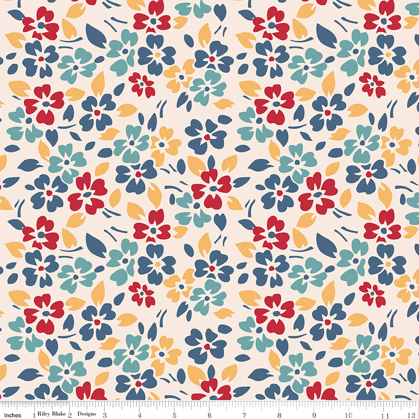 Americana Glory Multi Wide Back (108") by Lori Holt