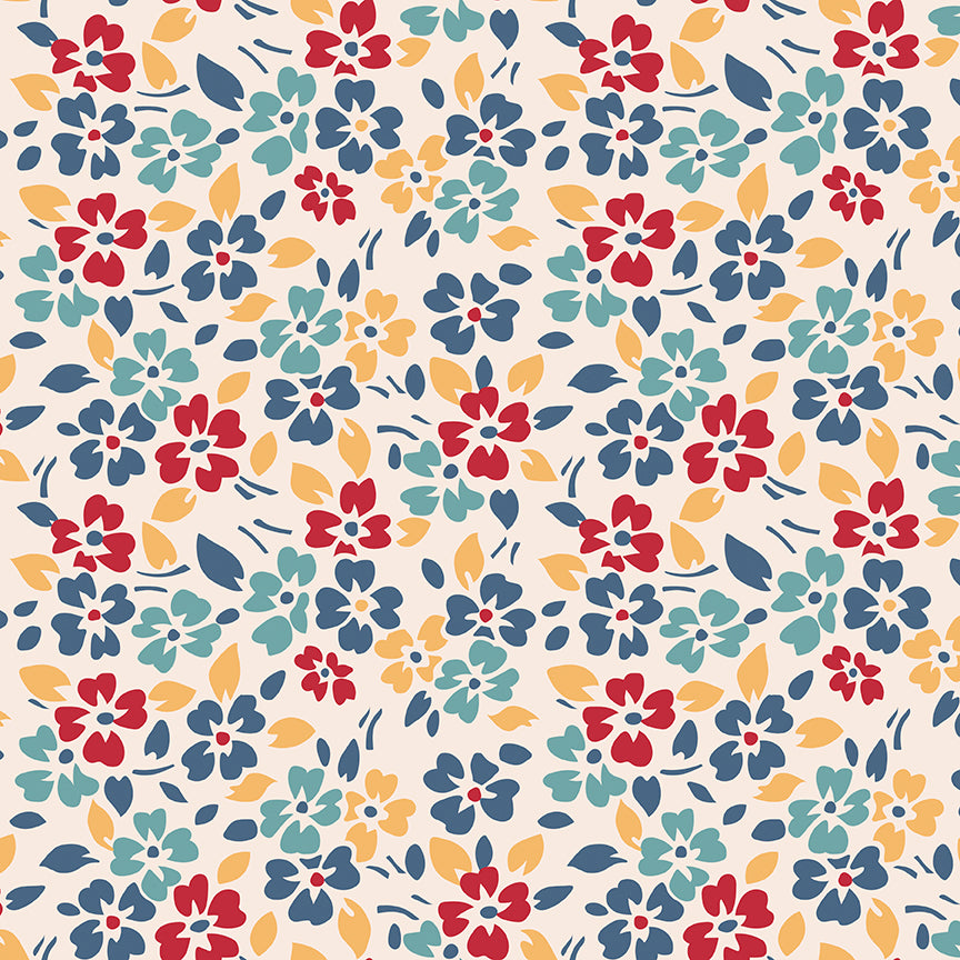 Americana Glory Multi Wide Back (108") by Lori Holt