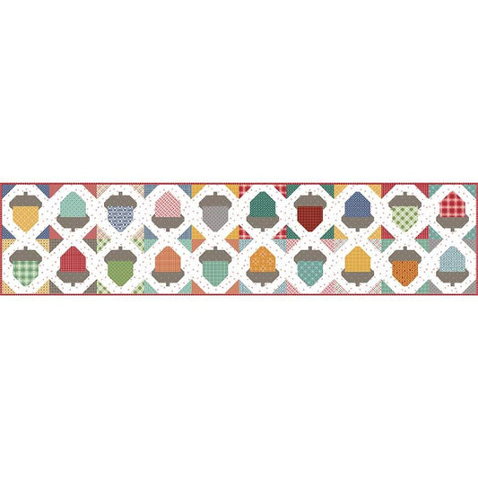 Acorn Love Table Runner Kit featuring Gentler Times by Lori Holt