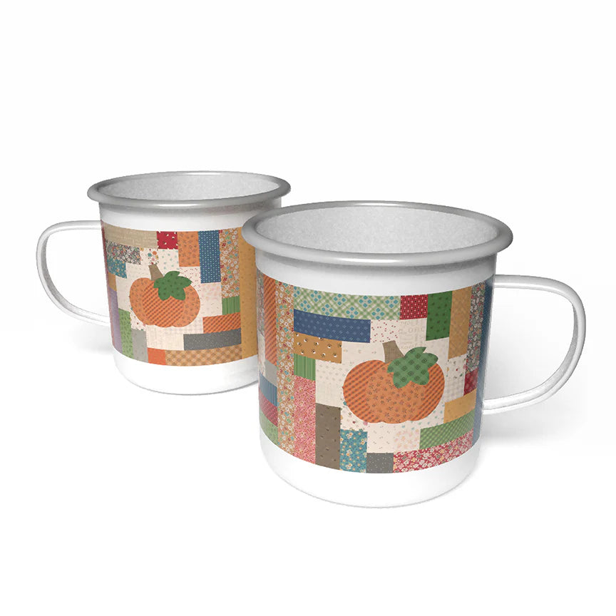 Autumn Tin Mug by Lori Holt