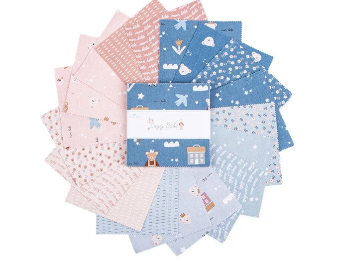 Cozy Bébé 5" Stacker by Simple Simon & Company for Riley Blake Designs