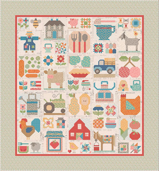 Farm Fresh Sew Along Quilt Kit by Lori Holt
