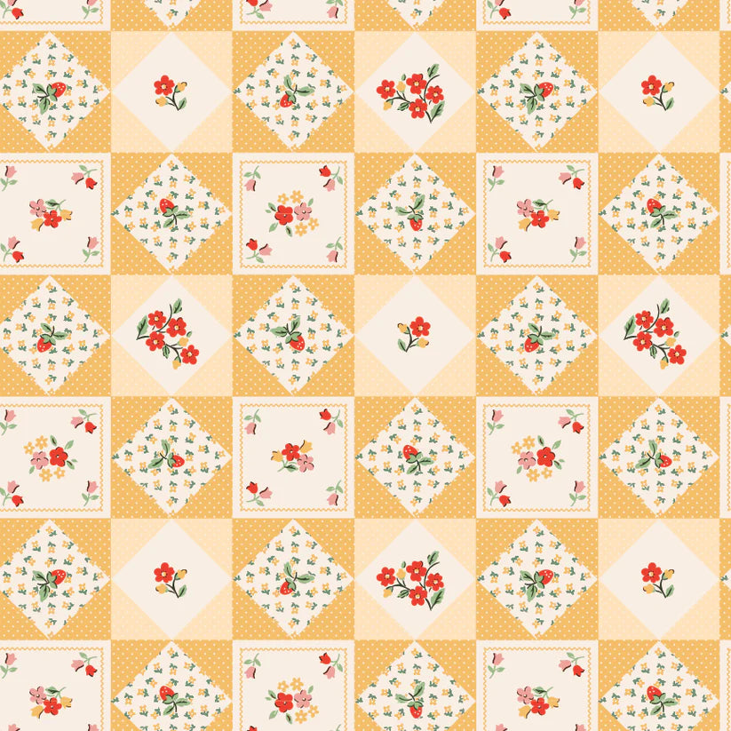 Farmhouse Fancy Fat Quarter Bundle 10 pieces + Panel