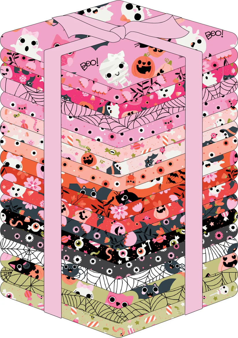 Not Scary Boo Quilt Kit by Poppie Cotton - PREORDER May 2026