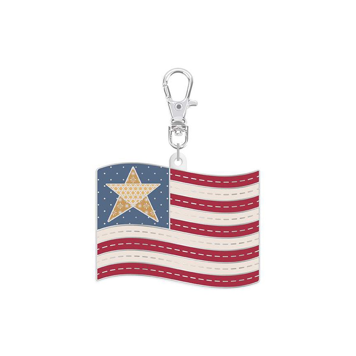 Lori Holt Enamel Happy Charm™ Flag