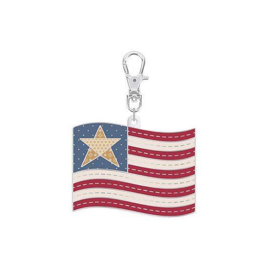 Lori Holt Enamel Happy Charm™ Flag