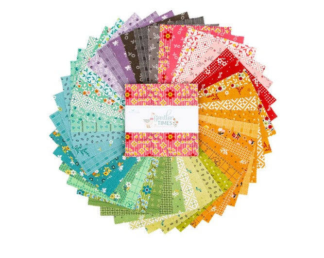 Acorn Love Table Runner Kit featuring Gentler Times by Lori Holt