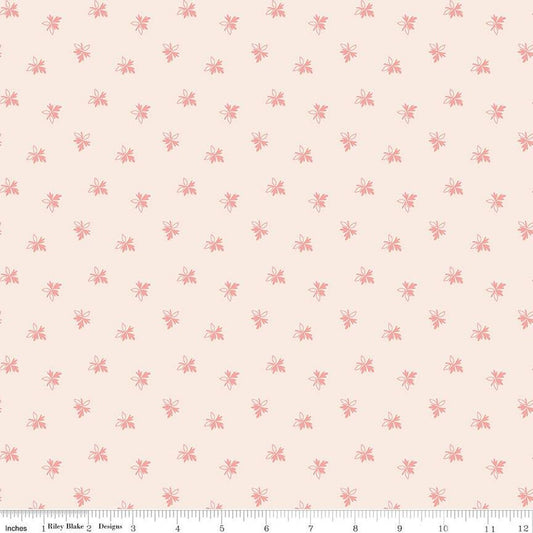 Gentler Times Endearing in Coral by Lori Holt