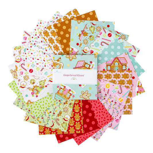 Gingerbread Kisses 5" stacker  by doodlebug designs inc