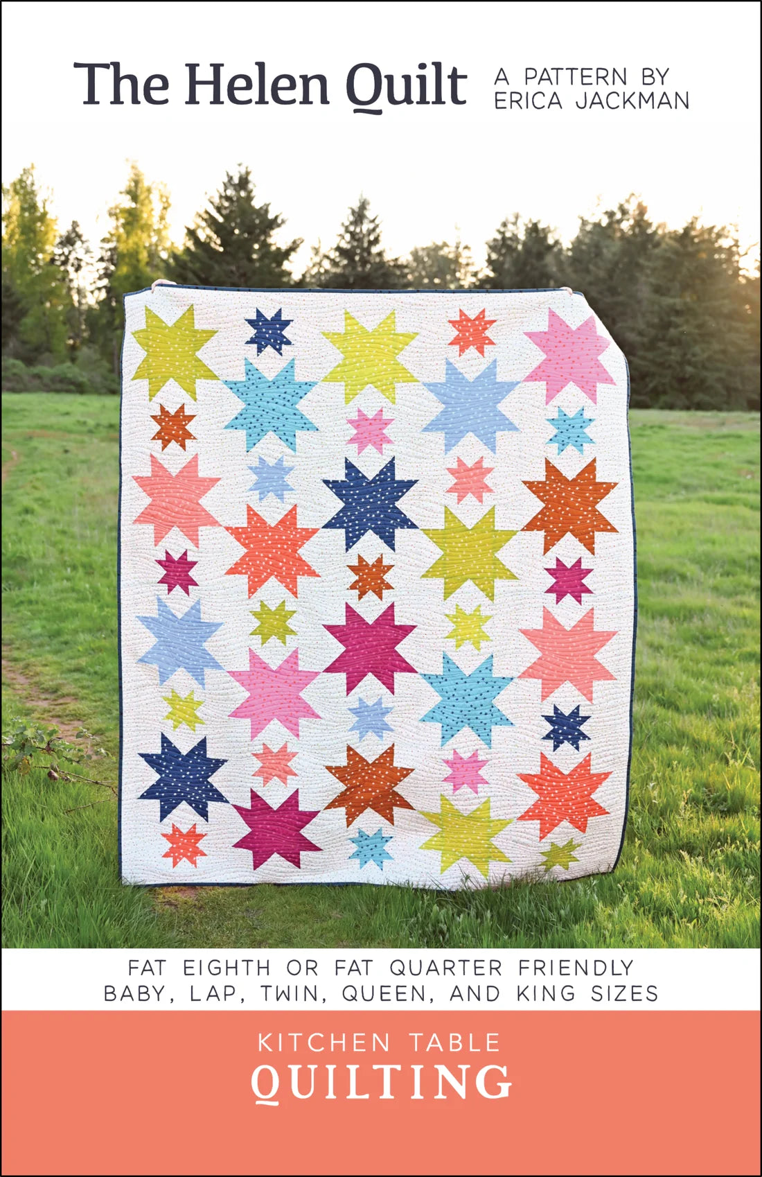 Helen Quilt Kit featuring Wellspring fabrics by Fancy that Design House