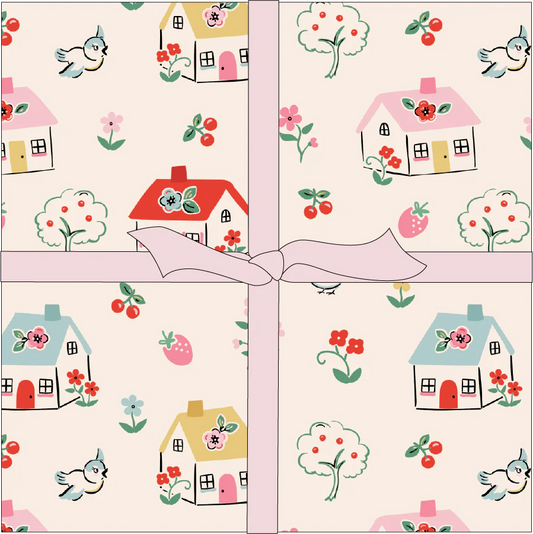 Home Sweet Home 10" Squares by Elea Lutz for Poppie Cotton
