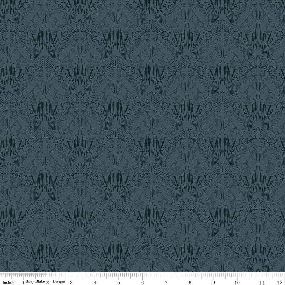 Let's Wander First Catch in Blue by Casey Cometti for Riley Blake Designs