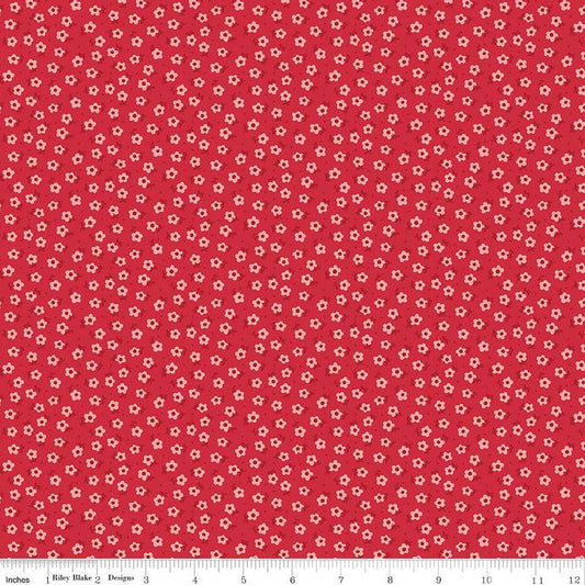 Mercantile Tenderhearted in Riley Red by Lori Holt
