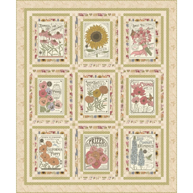 Sewing the Seed of Love Quilt Kit by Stacy Iest Hsu