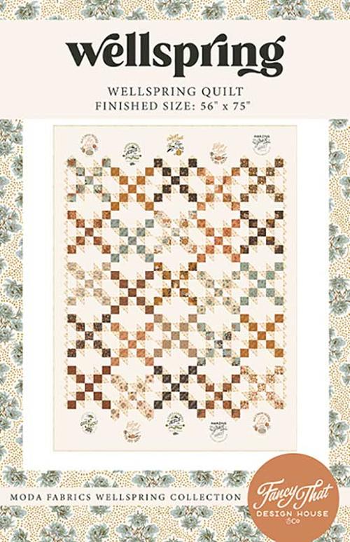 Wellspring Quilt Kit by Fancy that Design House