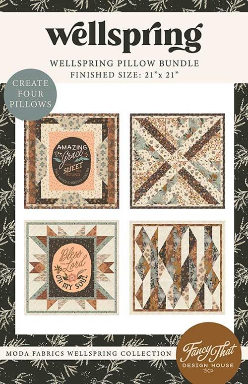 Wellspring Pillow Bundle Pattern by Fancy that Design House