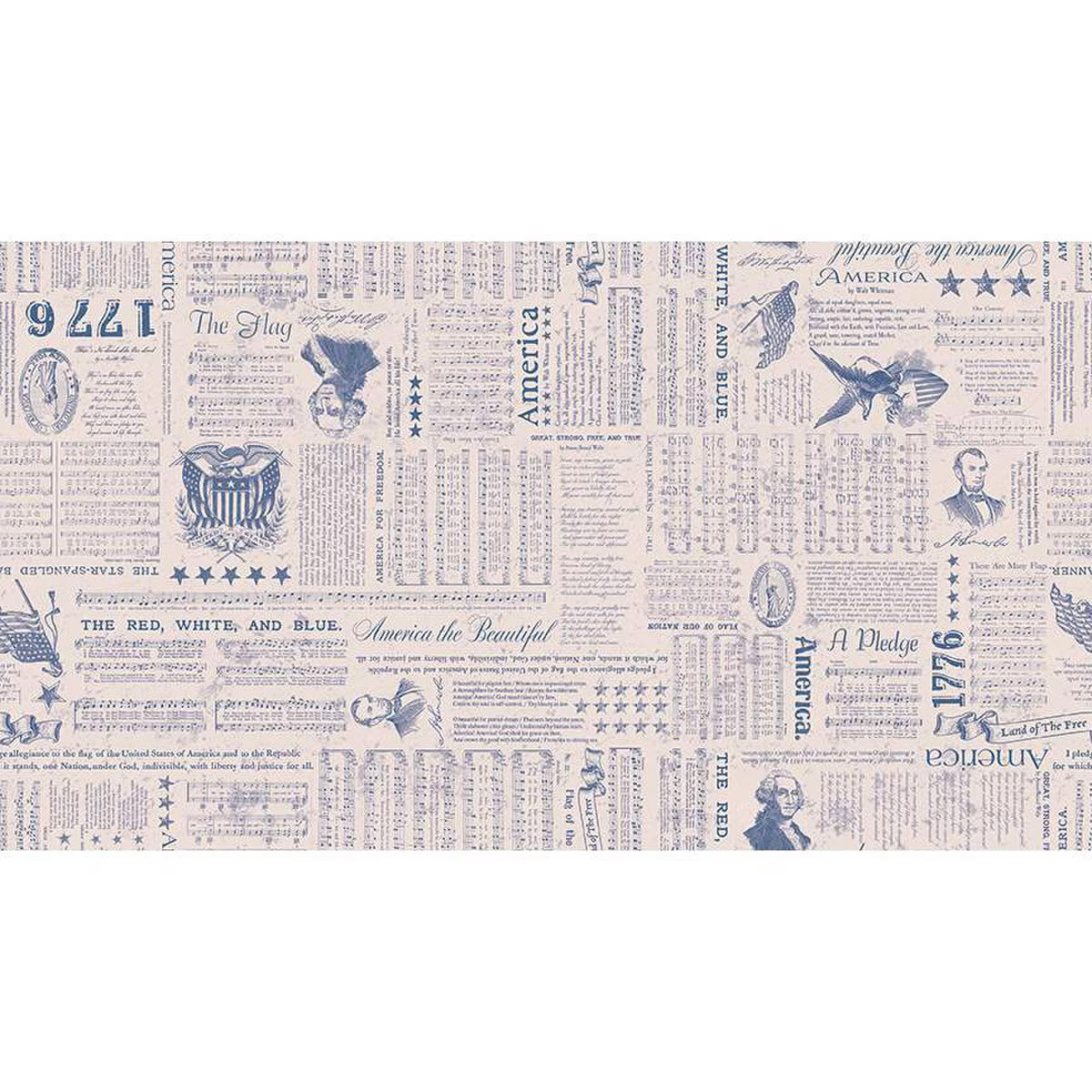 Americana Liberty Blue Wide Back (108") by Lori Holt